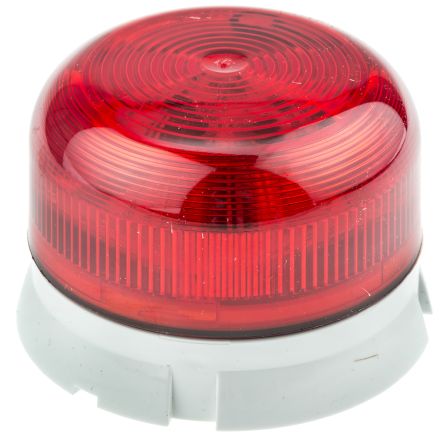 Klaxon Flashguard Xenon 系列 红色灯罩 LED 闪光 信号灯塔 QBS-0062, 11 → 35 V 直流, 表面安装
Klaxon Flashguard Xenon 系列 红色灯罩 LED 闪光 信号灯塔 QBS-0062, 11 → 35 V 直流, 表面安装