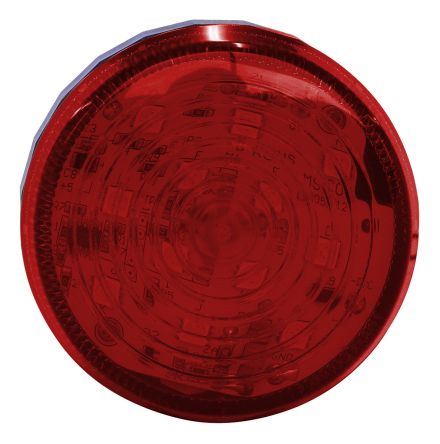 RS Pro LLP 系列 红色灯罩 LED 闪光 LED 信号灯塔, 110 → 230 V 交流, 螺钉安装
		