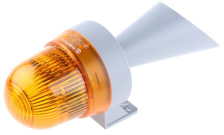 Werma 425 系列 黄色灯罩 闪光 氙 喇叭 - 信号灯塔组合, 喇叭发声, 表面安装, 24 V 交流/直流, 98dB
Werma 425 系列 黄色灯罩 闪光 氙 喇叭 - 信号灯塔组合, 喇叭发声, 表面安装, 24 V 交流/直流, 98dB