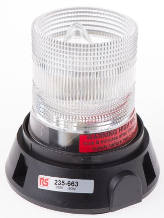 RS Pro V10993 系列 不包含透镜灯罩 白炽 闪光 信号灯塔 LAP412, 230 V 交流, 表面安装
RS Pro V10993 系列 不包含透镜灯罩 白炽 闪光 信号灯塔 LAP412, 230 V 交流, 表面安装