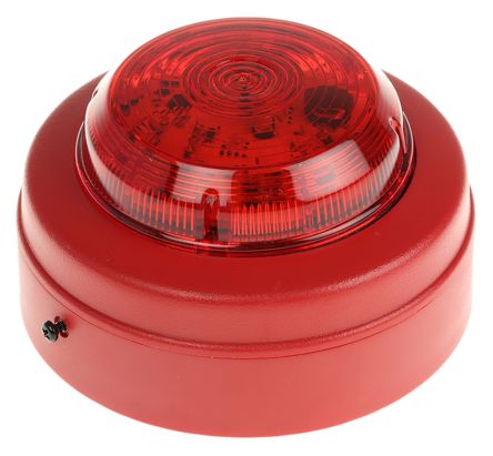 Fulleon Solista Maxi 系列 红色灯罩 LED 闪光 信号灯塔 SOLM/R/R/S, 9 → 60 V 直流, 表面安装
		