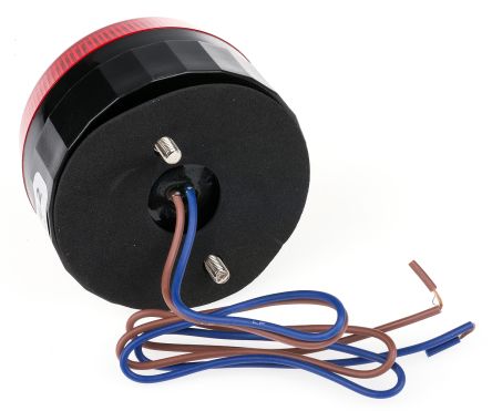 RS Pro V10998 系列 红色灯罩 氙 闪光 信号灯塔 XLP2230 R, 230 V 交流, 表面安装
		