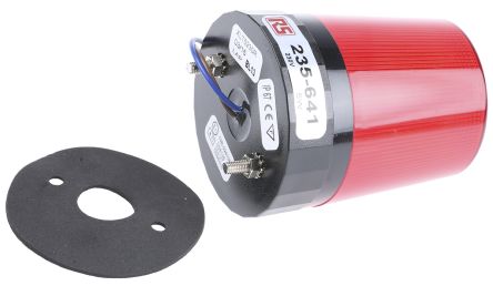 RS Pro V10998 系列 红色灯罩 氙 闪光 信号灯塔 XLT5230 R, 230 V 交流, 表面安装
RS Pro V10998 系列 红色灯罩 氙 闪光 信号灯塔 XLT5230 R, 230 V 交流, 表面安装