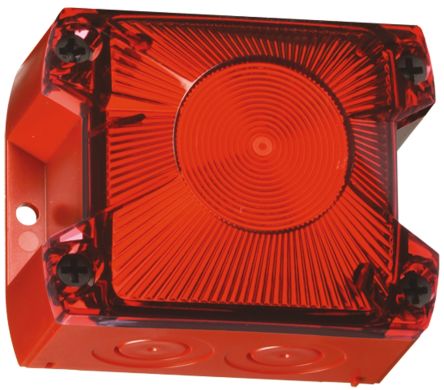 Pfannenberg PY X-S-05 系列 红色灯罩 氙 闪光 信号灯塔 21510805000, 24 V 直流, 面板安装
Pfannenberg PY X-S-05 系列 红色灯罩 氙 闪光 信号灯塔 21510805000, 24 V 直流, 面板安装
