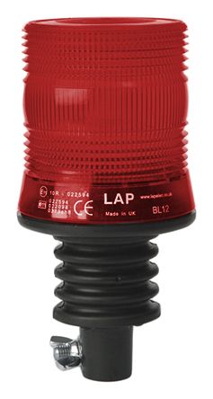 RS Pro LCB 系列 红色灯罩 LED 闪光 LED 信号灯塔, 10 → 30 V 直流, 柔性 DIN 导轨
		