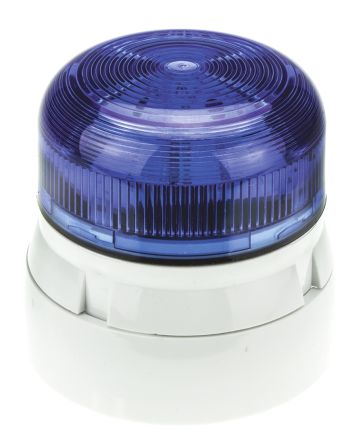 Klaxon Flashguard Xenon 系列 蓝色灯罩 氙 闪光 信号灯塔 QBS-0056, 12 V 直流,24 V 直流, 表面安装
Klaxon Flashguard Xenon 系列 蓝色灯罩 氙 闪光 信号灯塔 QBS-0056, 12 V 直流,24 V 直流, 表面安装