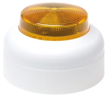 Cranford Controls VXB 系列 琥珀色灯罩 LED 闪光 信号灯塔 VXB-SB-RB/AL, 20 → 35 V 直流, 表面安装
		