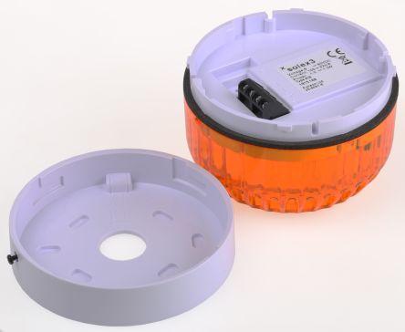 Fulleon Solex 系列 琥珀色灯罩 氙 闪光 信号灯塔 SO/A/SW/3C, 9 → 60 V 直流, 表面安装
Fulleon Solex 系列 琥珀色灯罩 氙 闪光 信号灯塔 SO/A/SW/3C, 9 → 60 V 直流, 表面安装