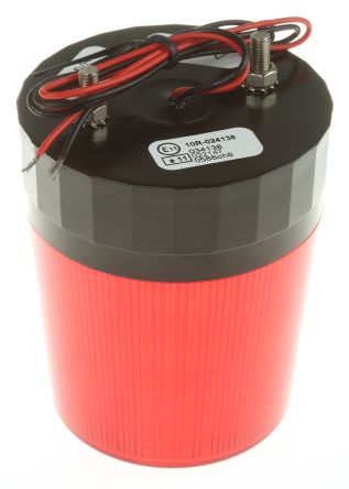 RS Pro V10998 系列 红色灯罩 氙 闪光 信号灯塔 XLT5MV R, 10 → 100 V 直流,20 → 72 V 交流, 表面安装
RS Pro V10998 系列 红色灯罩 氙 闪光 信号灯塔 XLT5MV R, 10 → 100 V 直流,20 → 72 V 交流, 表面安装