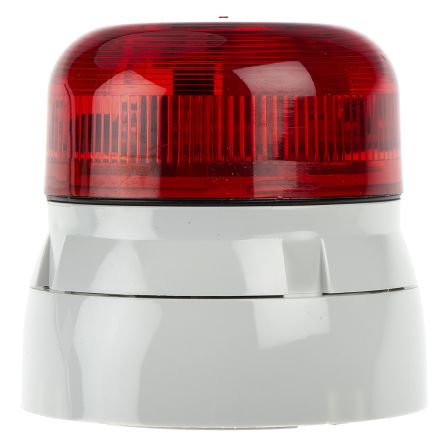 Klaxon Flashguard Xenon 系列 红色灯罩 LED, 稳定灯光 信号灯塔 QBS-0022, 230 V 交流, 表面安装
Klaxon Flashguard Xenon 系列 红色灯罩 LED, 稳定灯光 信号灯塔 QBS-0022, 230 V 交流, 表面安装
